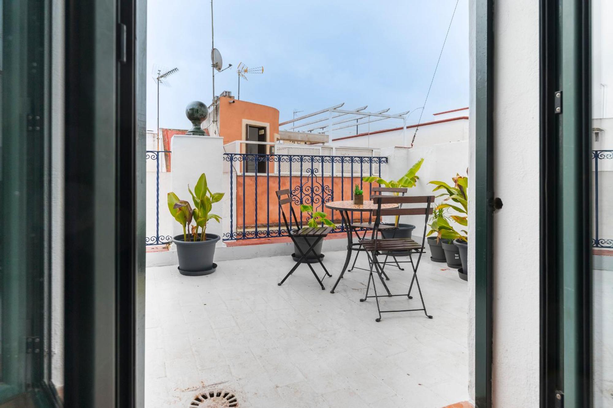 세비야 Santa Catalina Moderno 아파트 외부 사진